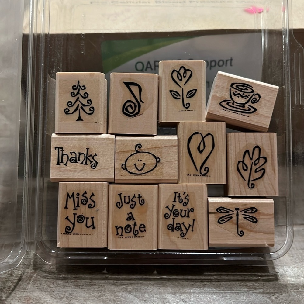 VINTAGE STAMPIN’ up! 12 pc set